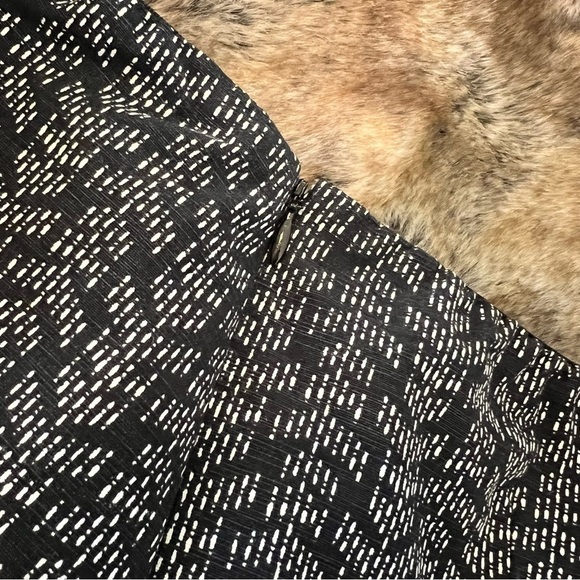 The Limited Strapless Ruffle Mini Formal Dress In Black And White Size 0 - Picture 13 of 16